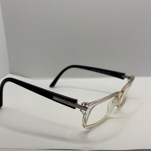 Prada crystal clear eyeglass frames VPR 05N 55-16 2AZ-101 135